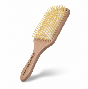 فرشة شعر من البامبو الطبيعي