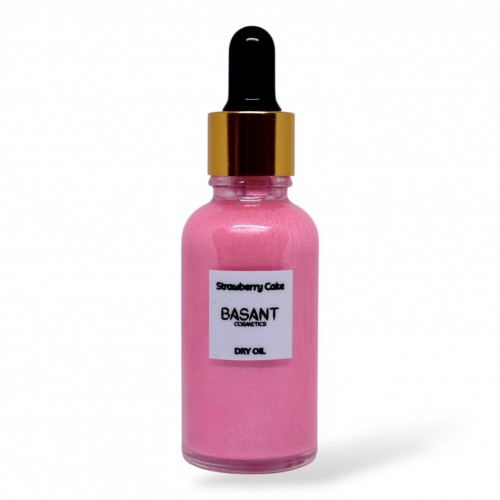 ستروبيري كيك زيت الجسم الجاف